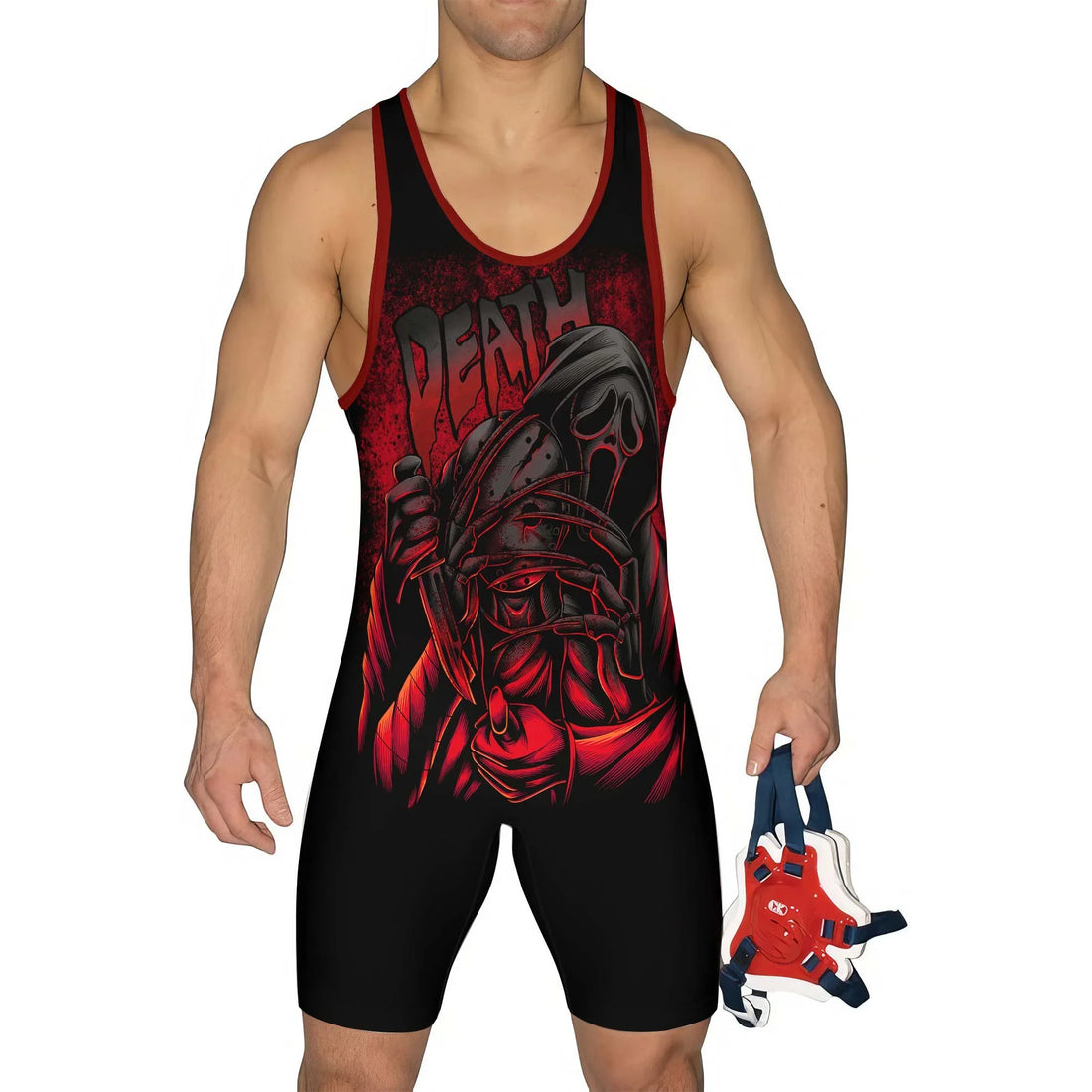Halloween Legend Killer Wrestling Singlet
