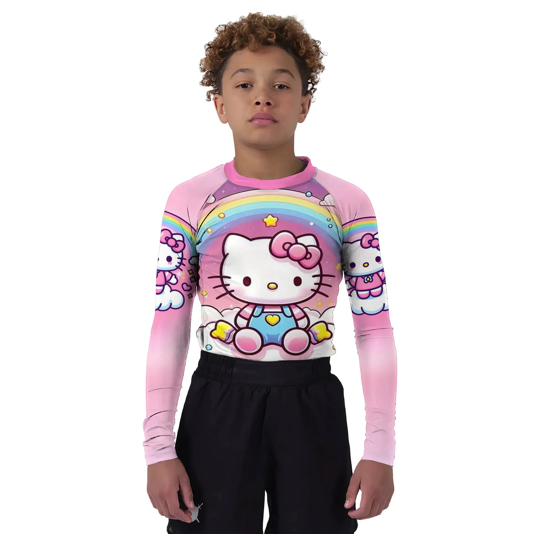 Hello Kitty Cute Kids Rash Guard