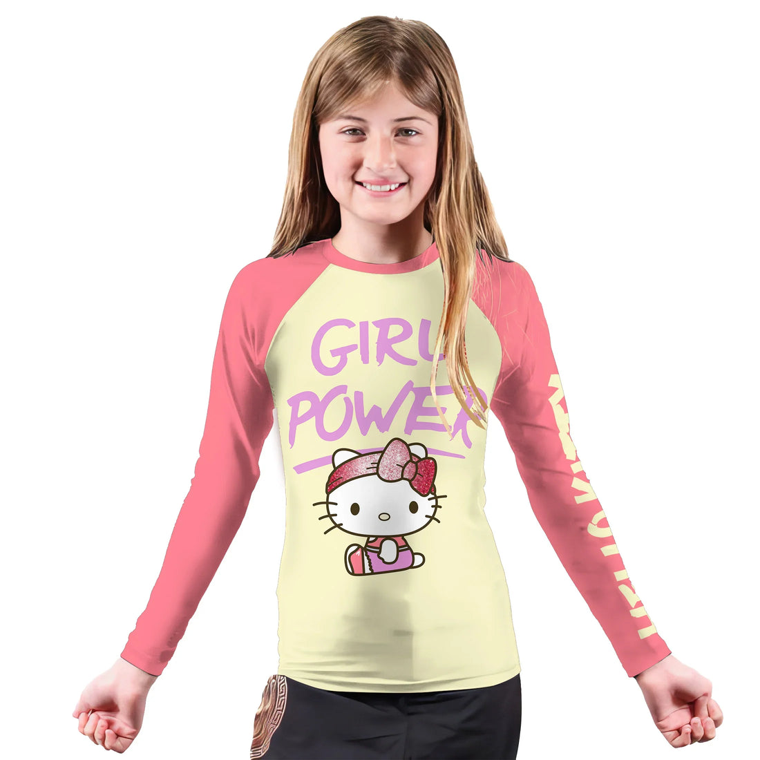 Hello Kitty Girl Power Kids Rash Guard