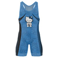 Hello Kitty Jiu Jitsu Blue Wrestling Singlet