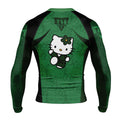 Hello Kitty Jiu Jitsu Green Rash Guard