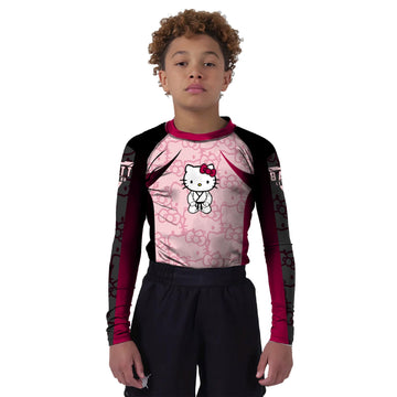 Hello Kitty Jiu Jitsu Kids Rash Guard