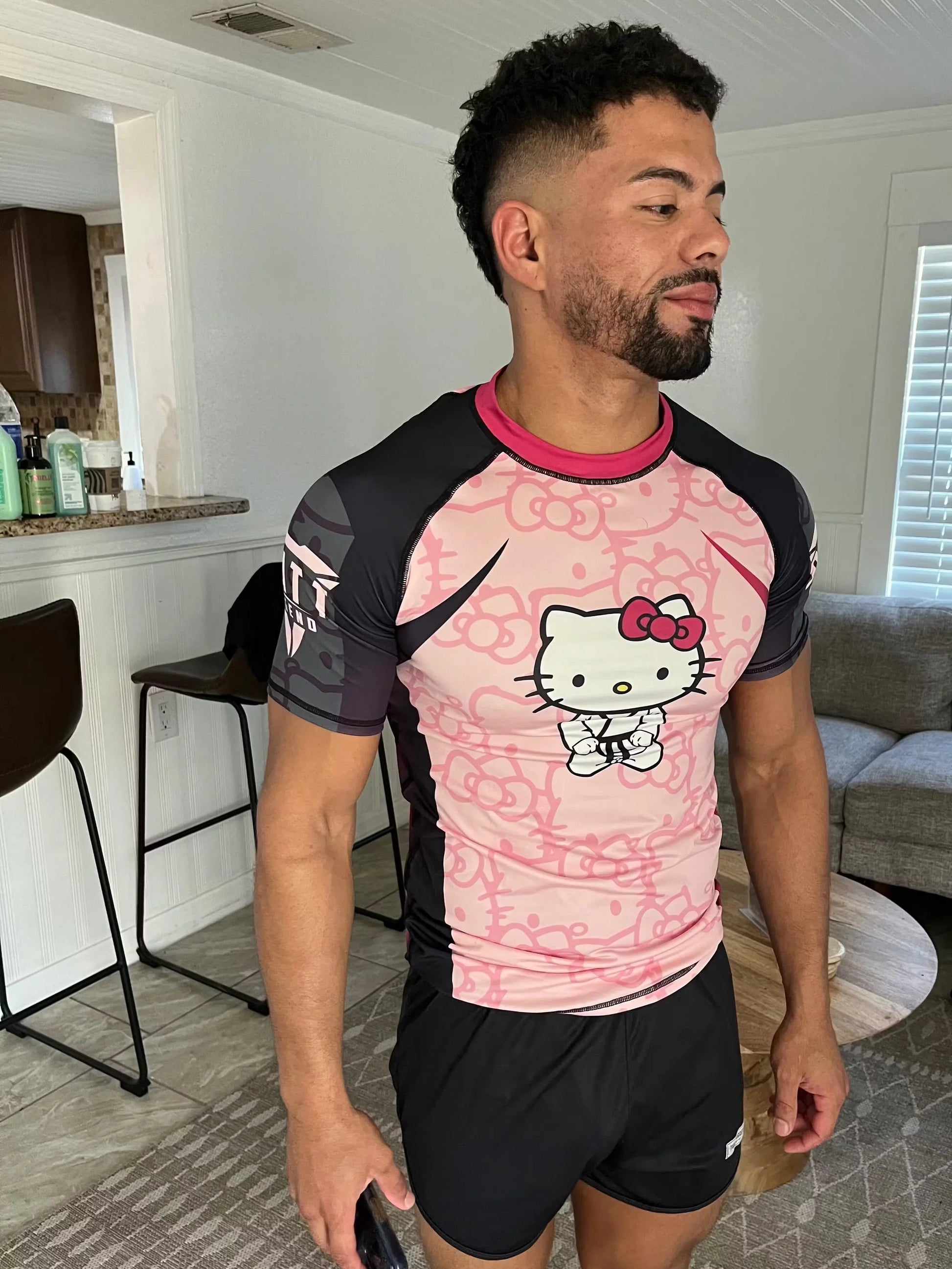 Hello Kitty Jiu Jitsu Rash Guard