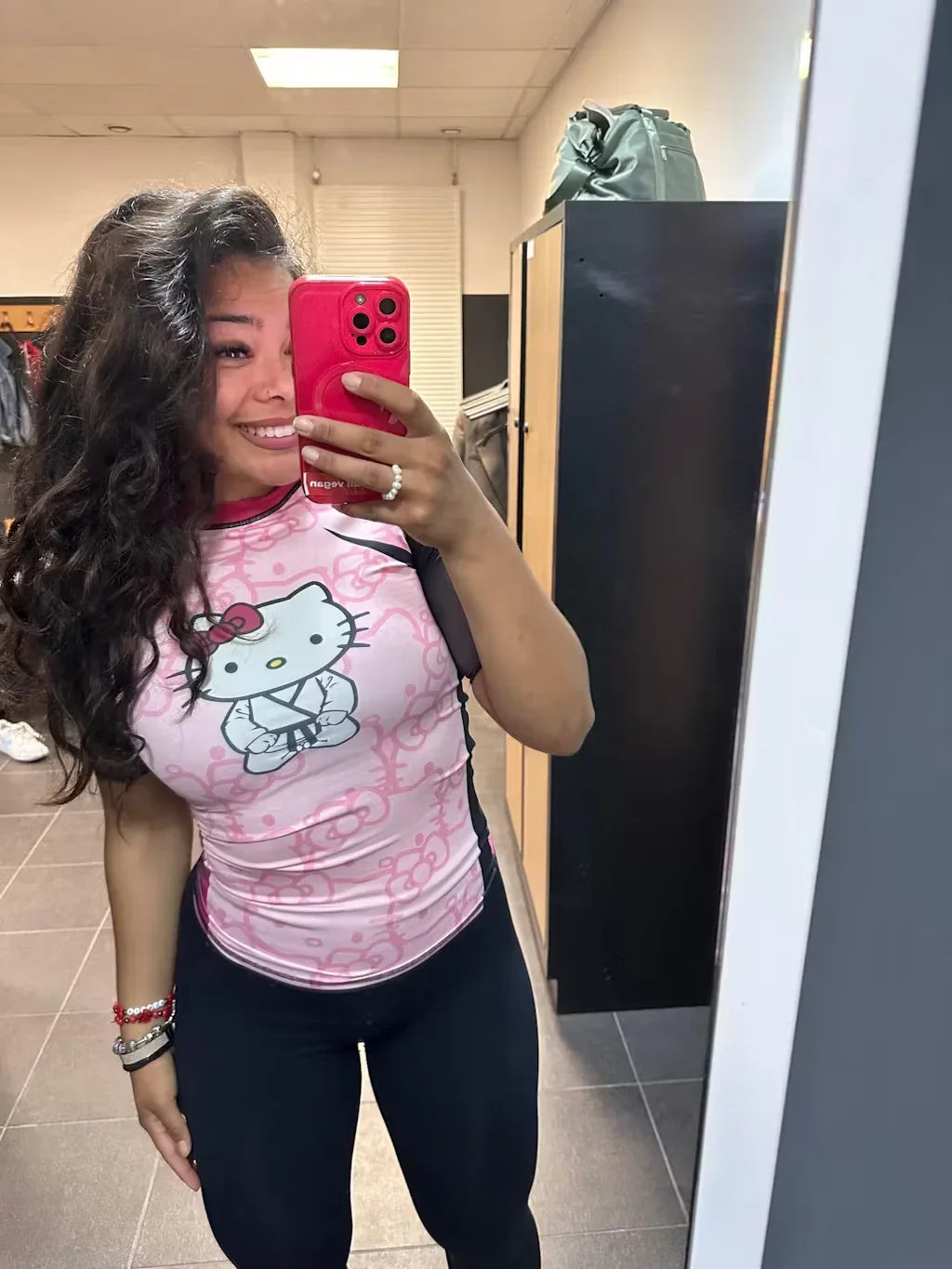 Hello Kitty Jiu Jitsu Rash Guard