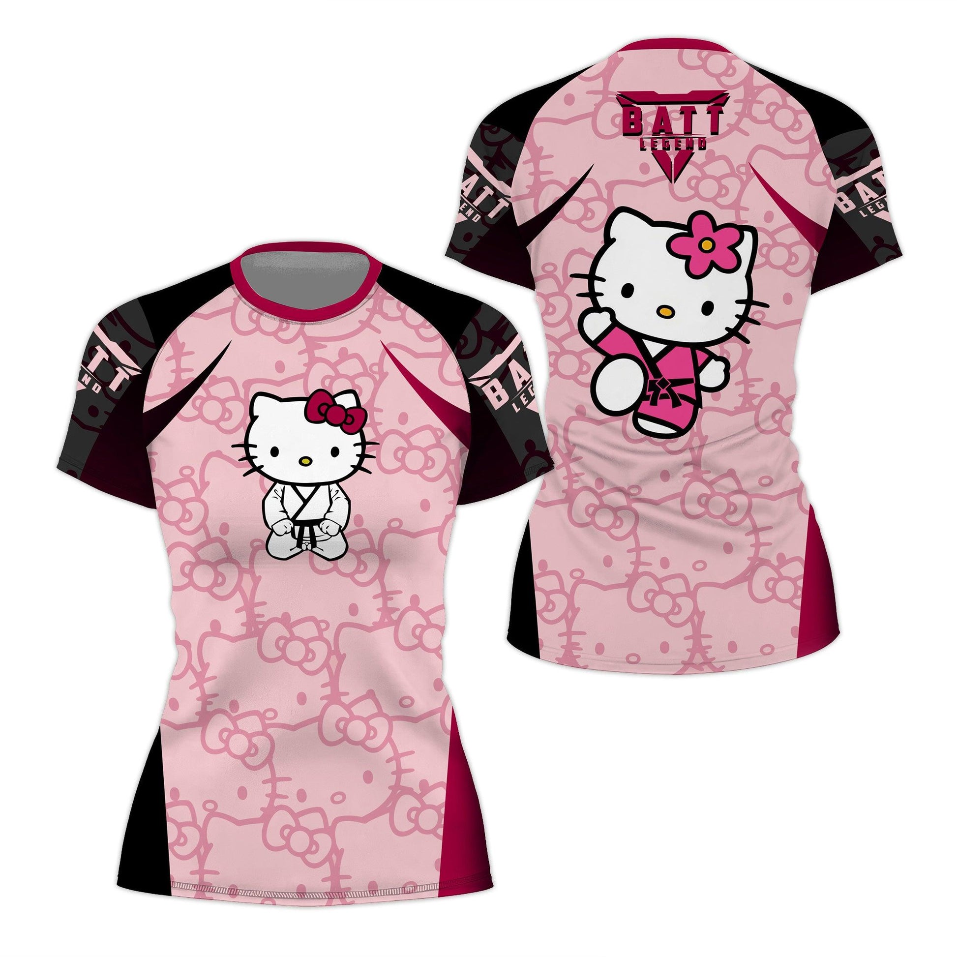 Hello Kitty Jiu Jitsu Rash Guard