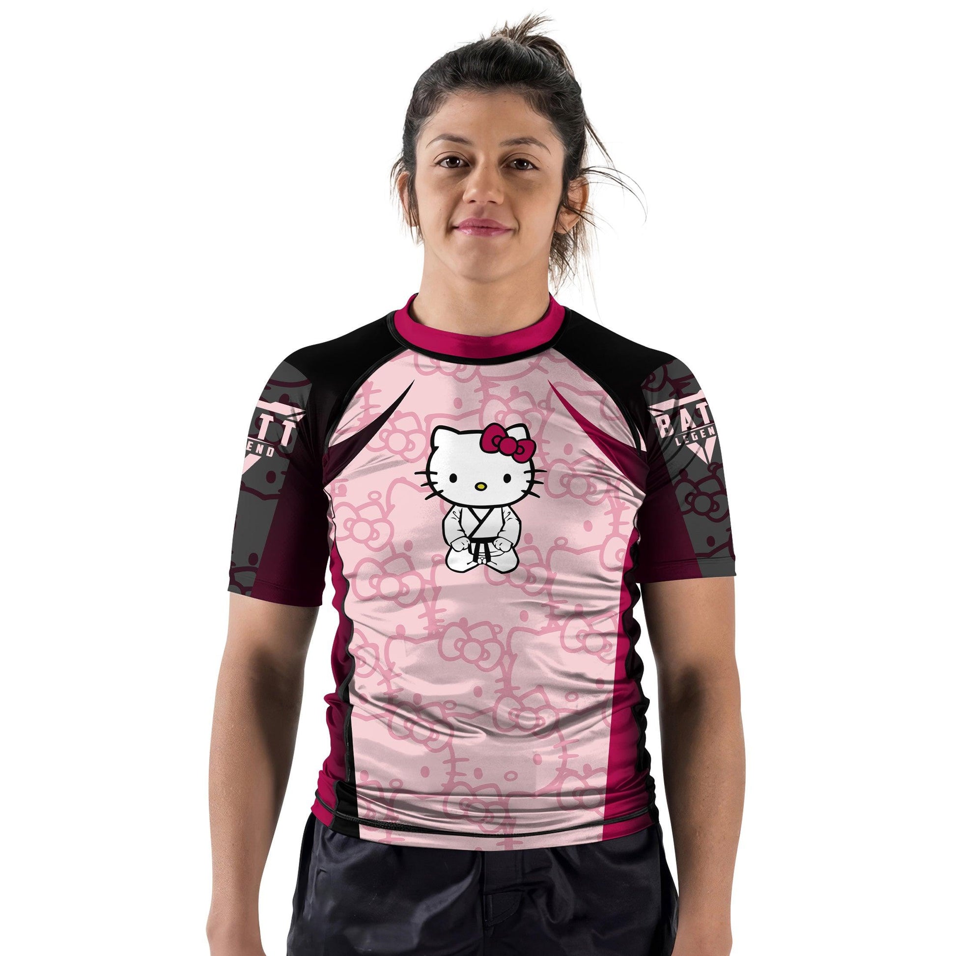 Hello Kitty Jiu Jitsu Rash Guard