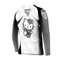Hello Kitty Jiu Jitsu White Kids Rash Guard