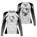 Hello Kitty Jiu Jitsu White Rash Guard