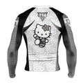 Hello Kitty Jiu Jitsu White Rash Guard