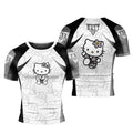 Hello Kitty Jiu Jitsu White Rash Guard