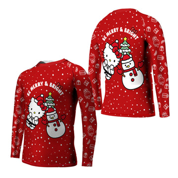 Hello Kitty Merry and Bright Kids Rash Guard