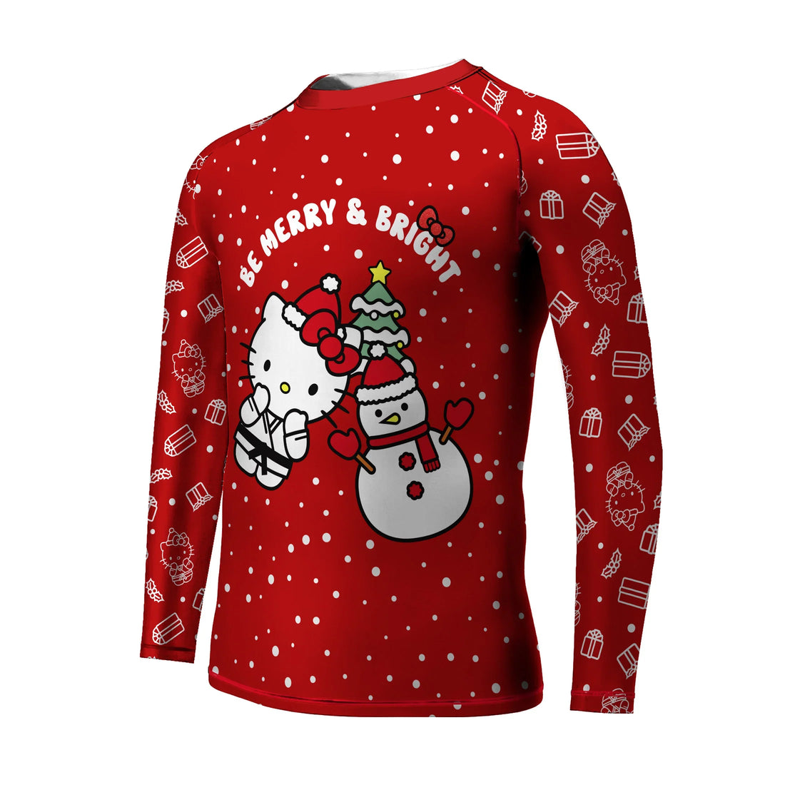 Hello Kitty Merry and Bright Kids Rash Guard