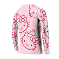 Hello Kitty Pink Santa Kids Rash Guard