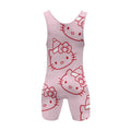 Hello Kitty Pink Santa Wrestling Singlet