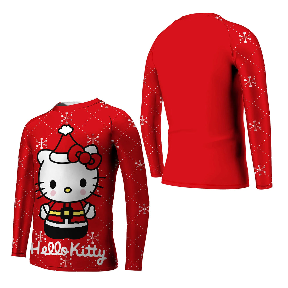 Hello Kitty Santa Claus Kids Rash Guard