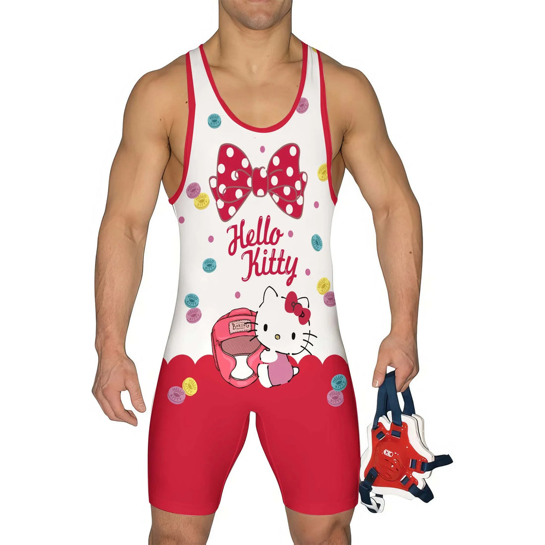 Hello Kitty Sweet Bow Wrestling Singlet