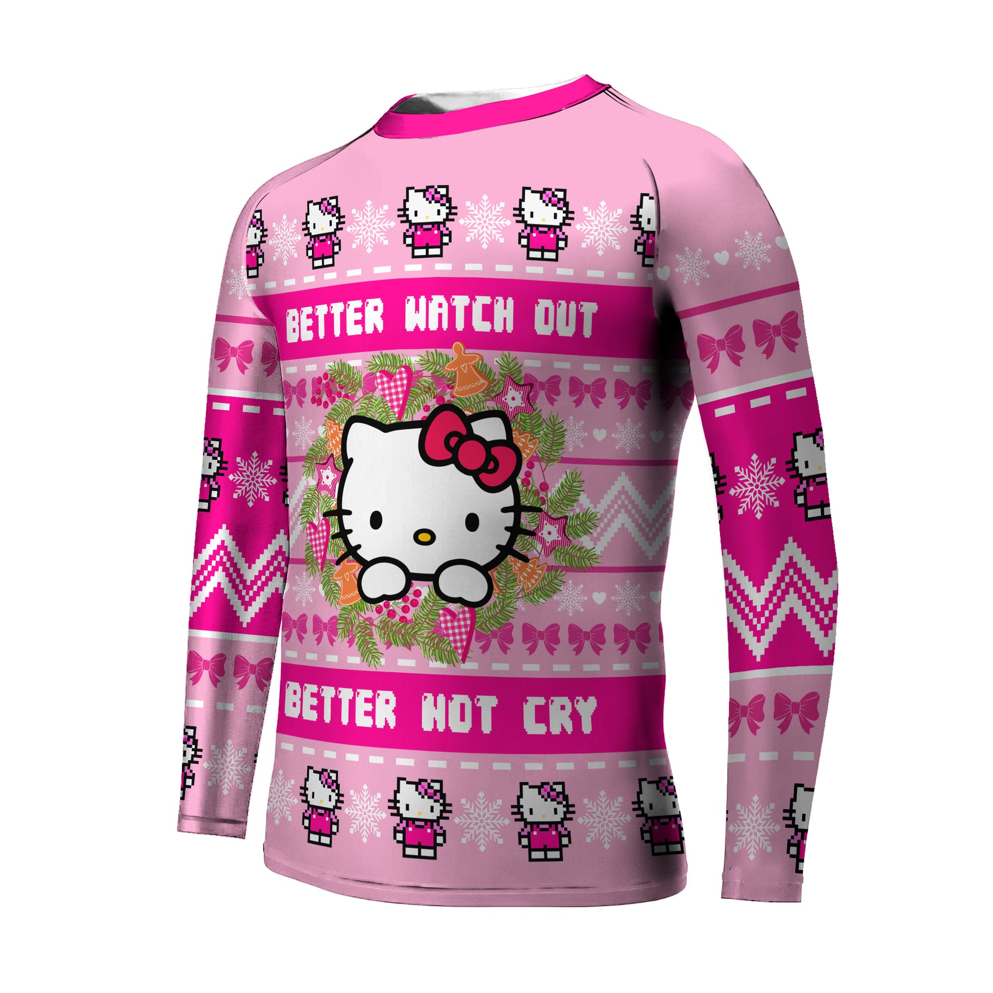 Hello Kitty is Coming Kids Rash Guard