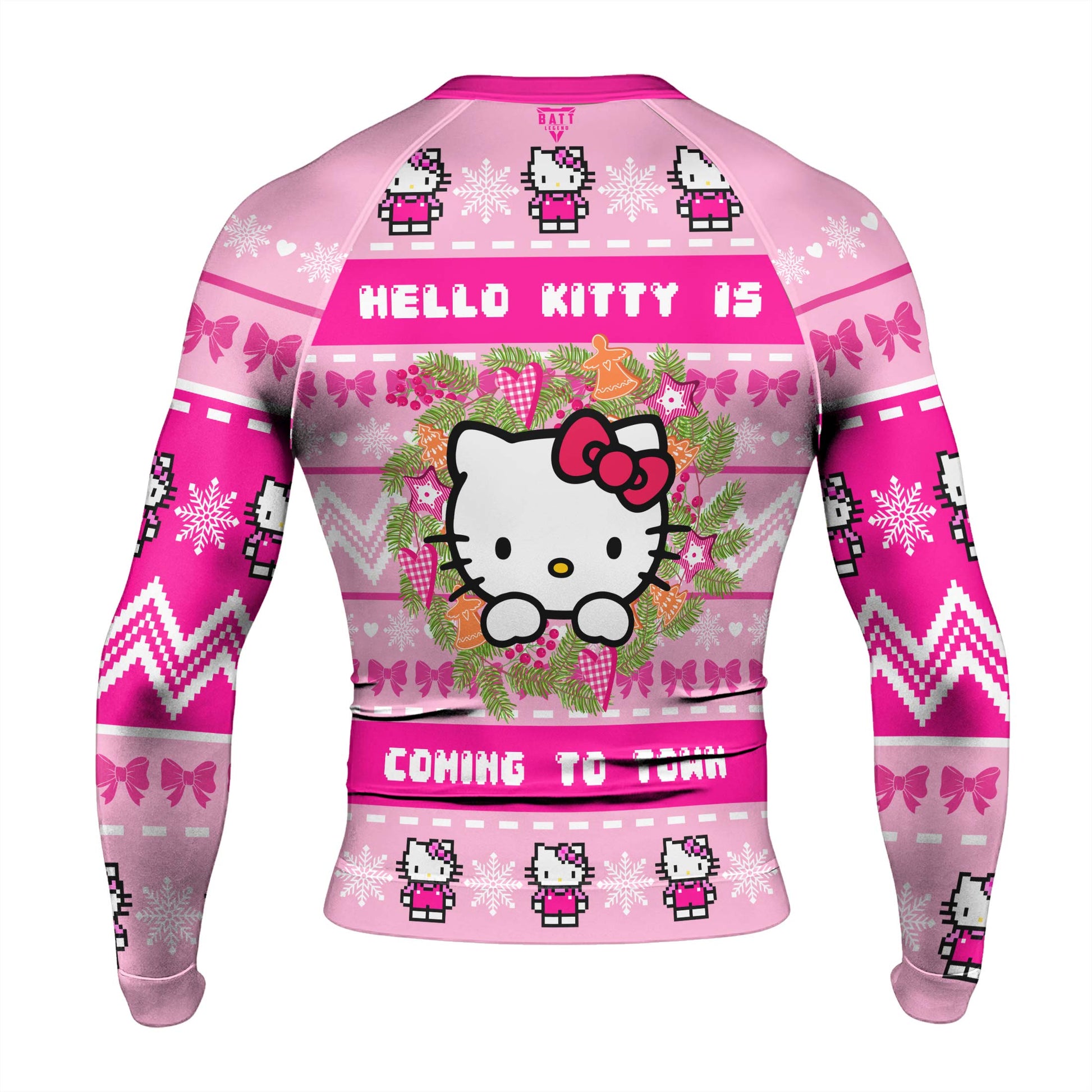 Hello Kitty is Coming Rash Guard