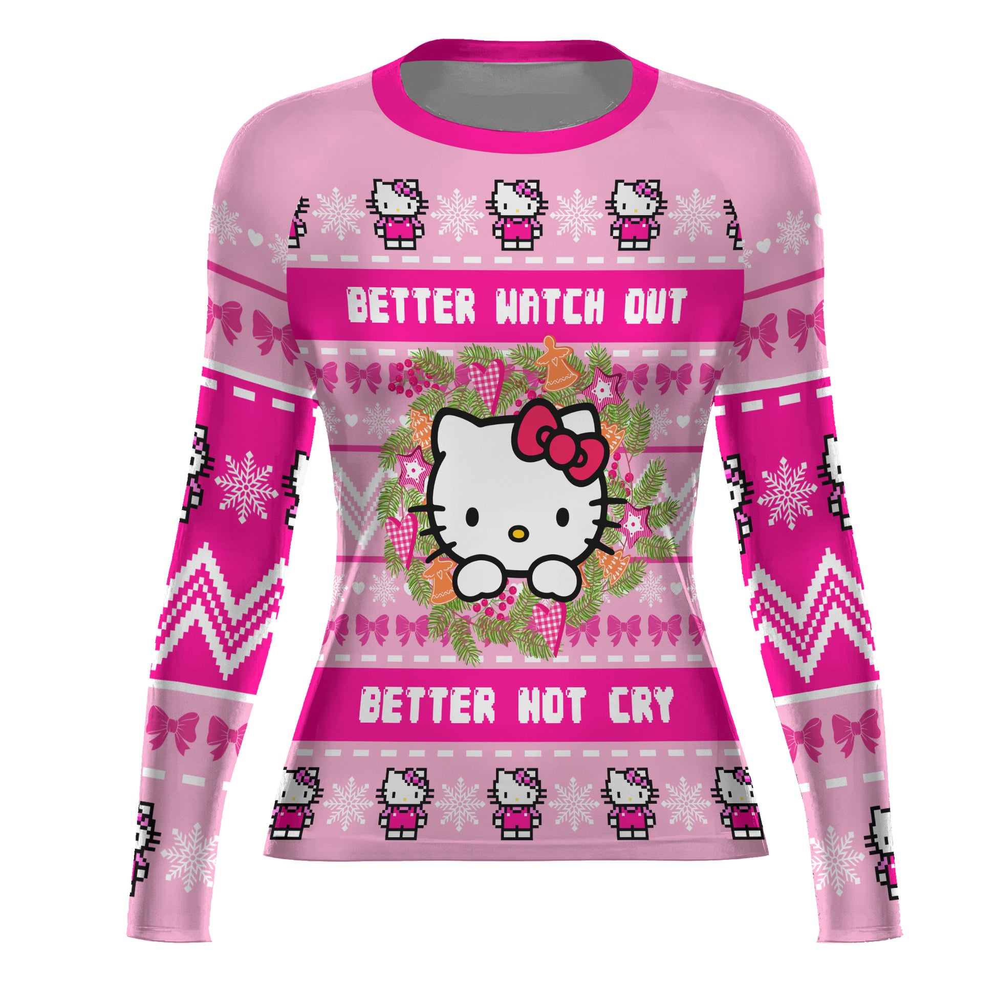 Hello Kitty is Coming Rash Guard