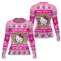 Hello Kitty is Coming Rash Guard