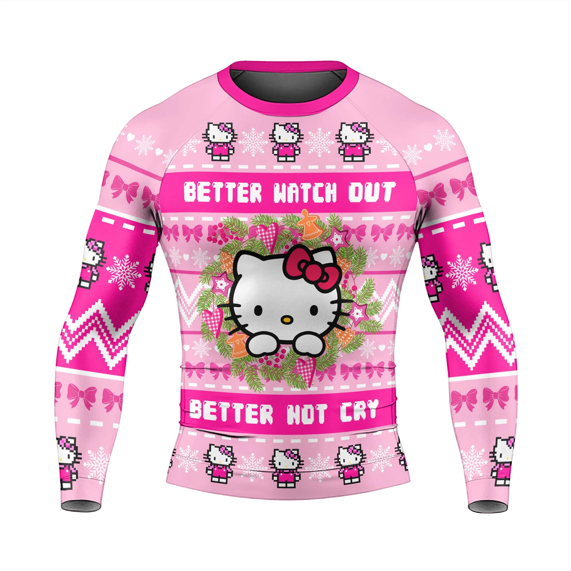 Hello Kitty is Coming Rash Guard