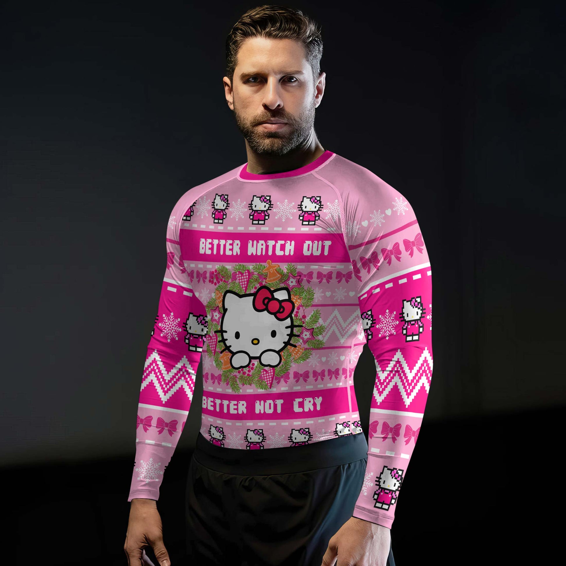 Hello Kitty is Coming Rash Guard