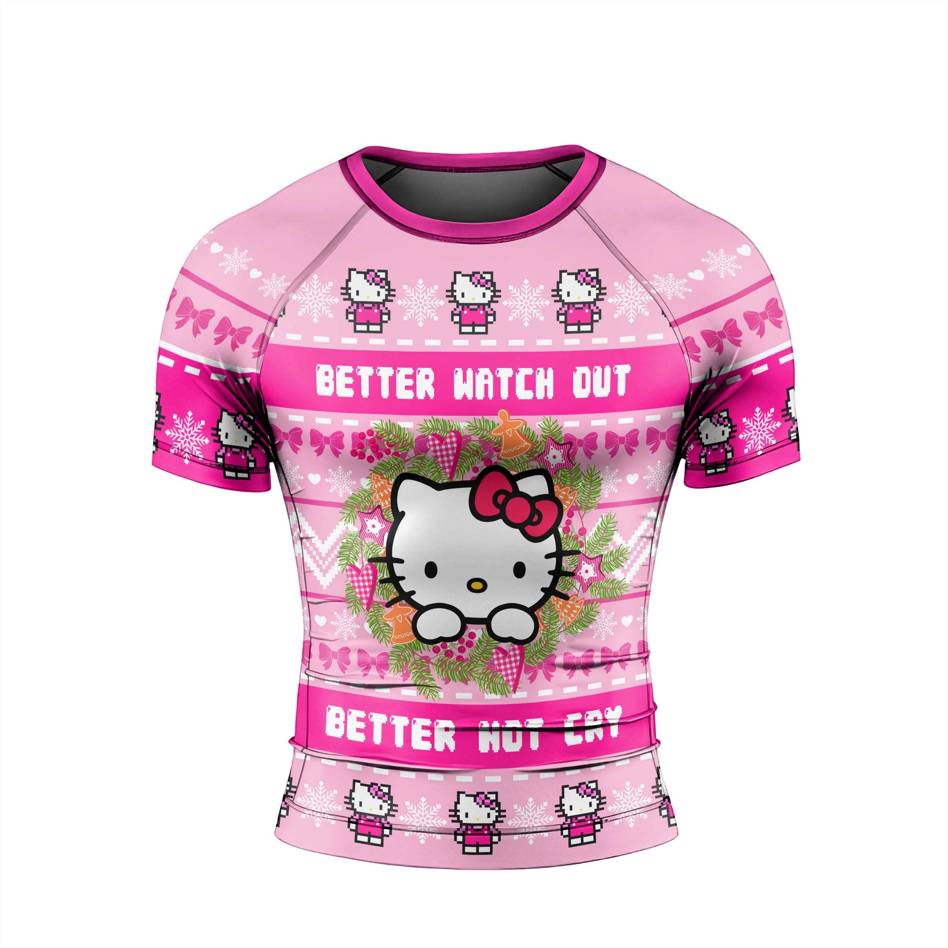 Hello Kitty is Coming Rash Guard