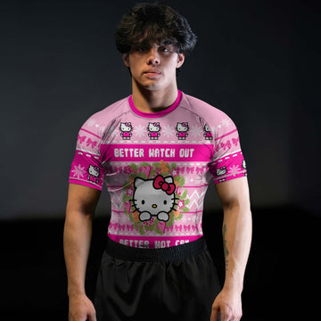 Hello Kitty is Coming Rash Guard