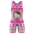 Hello Kitty is Coming Wrestling Singlet