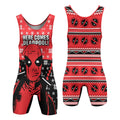 Here Comes Deadpool Wrestling Singlet