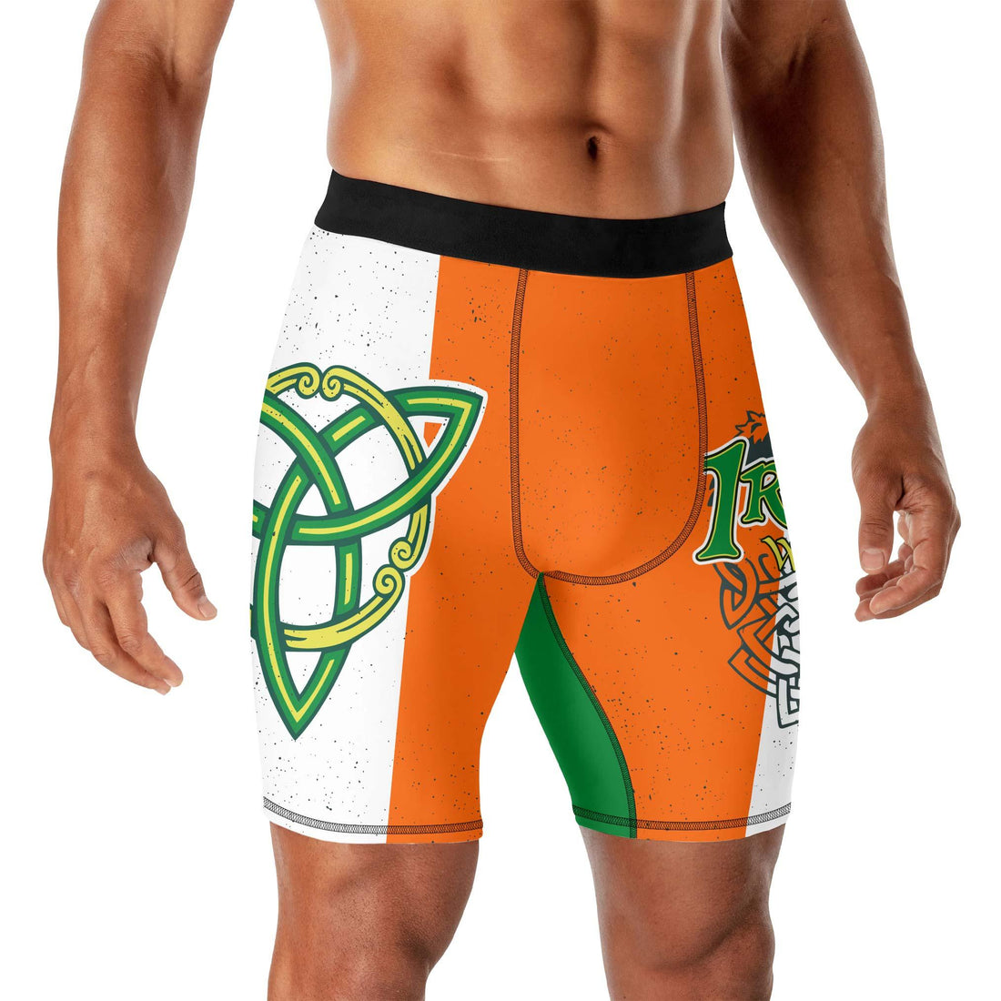 Ireland Flag Compression Shorts