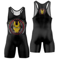 Iron Man Symbol Wrestling Singlet