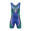 Italy Olympic Wrestling Singlet