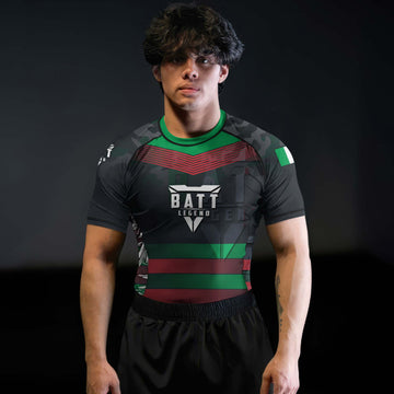 Italy Skull Fighter Rash Guard