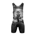 Jack Skellington Wrestling Singlet