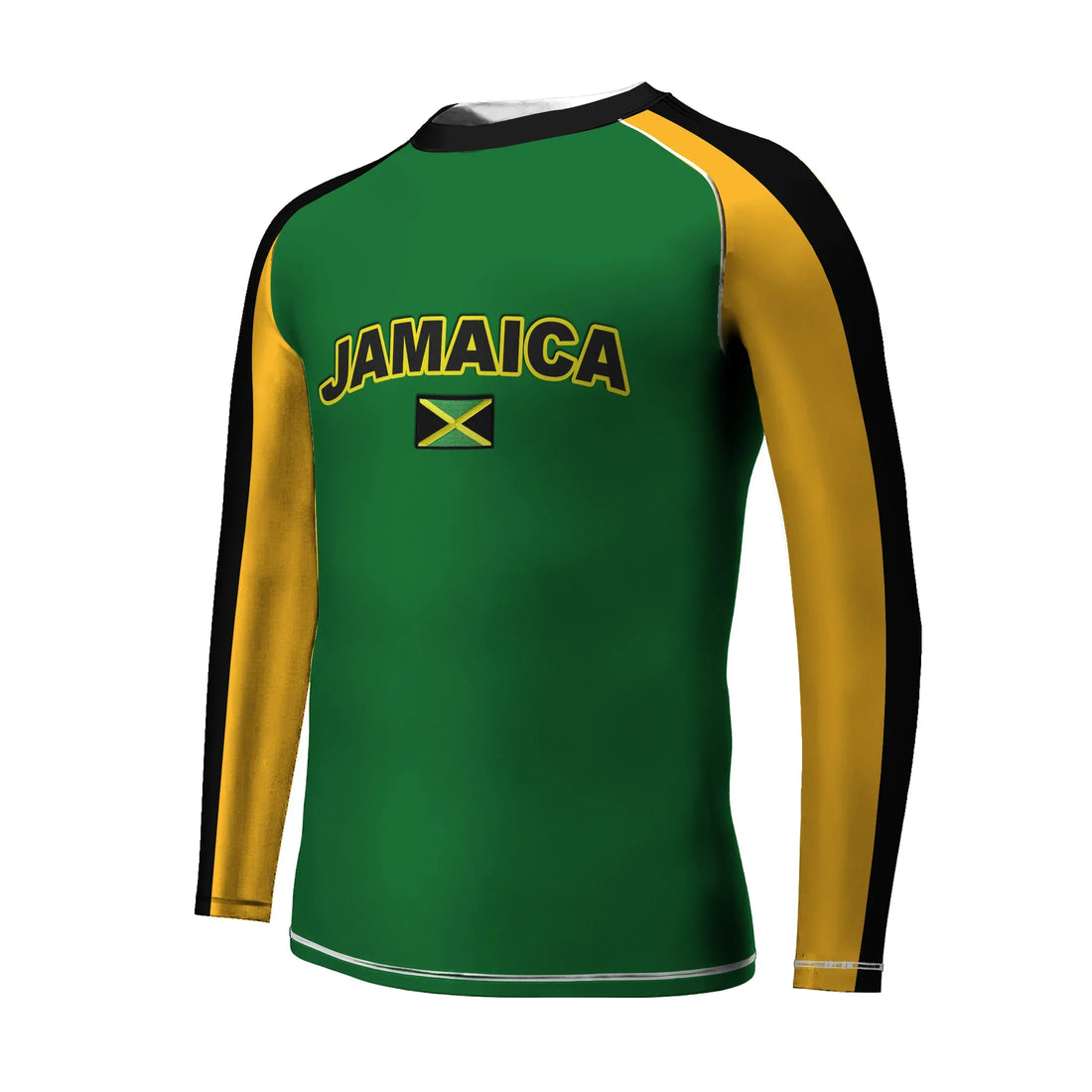 Jamaica Flag Kids Rash Guard