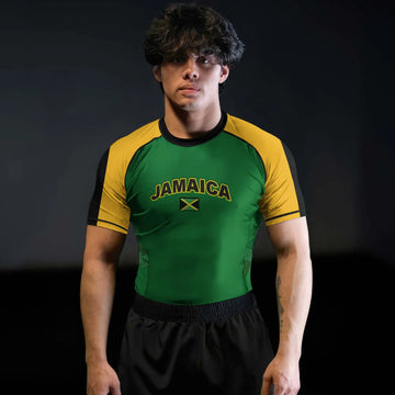 Jamaica Flag Rash Guard