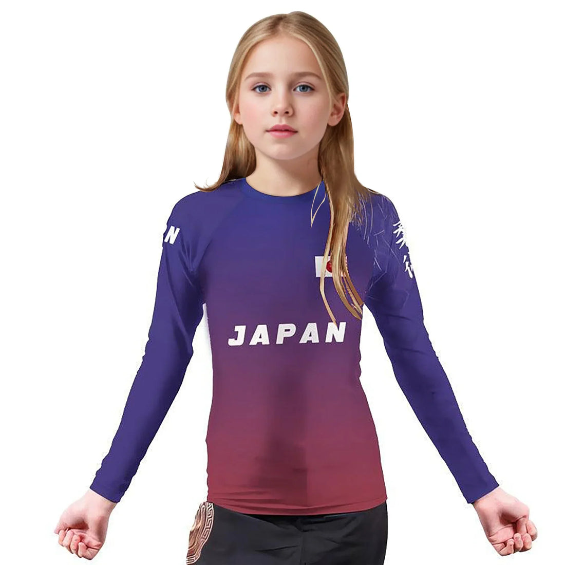 Japan Kids Rash Guard