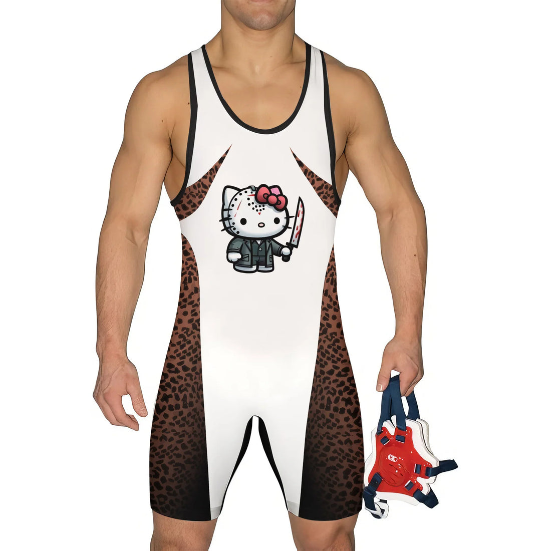 Jason Kitty Wrestling Singlet