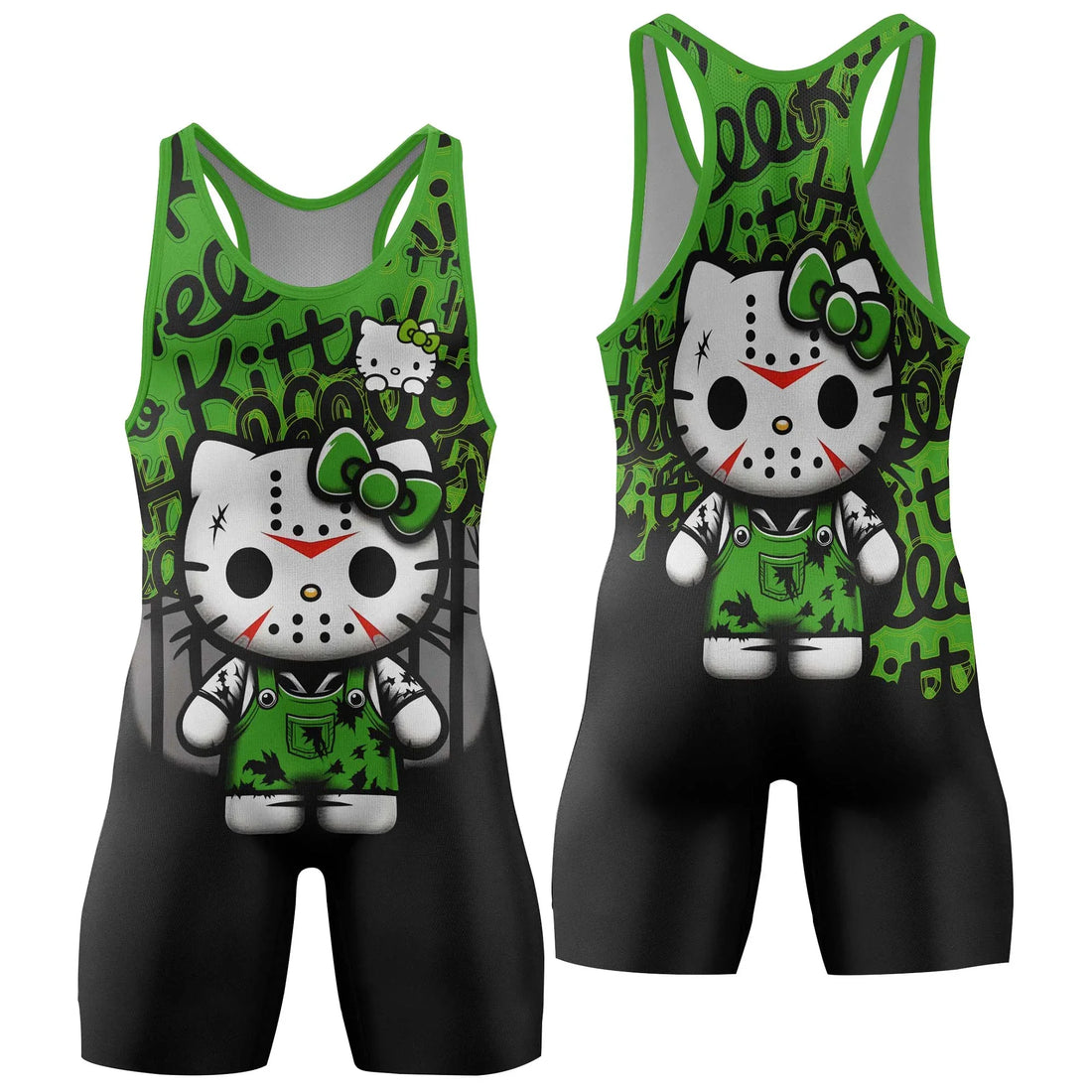 Jason Voorhees Kitty Green Wrestling Singlet