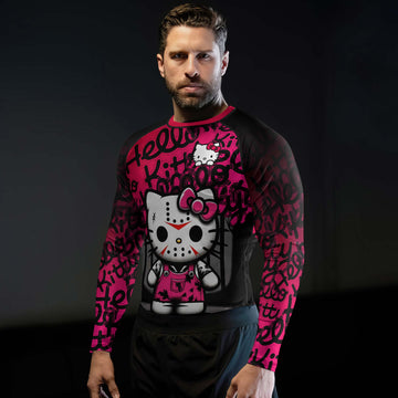 Jason Voorhees Kitty Rash Guard