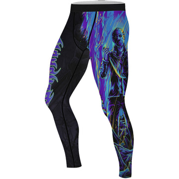 Jason Voorhees Slasher Men's Compression Leggings