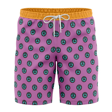 Giorno Giovanna JoJo's Bizarre Swim Trunks