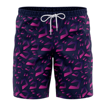 JoJo's Bizarre Adventure Menacing Aura Swim Trunks
