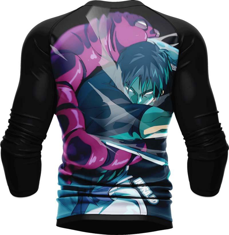 Jujutsu Kaisen Toji Zenin Long Sleeve Rash Guard