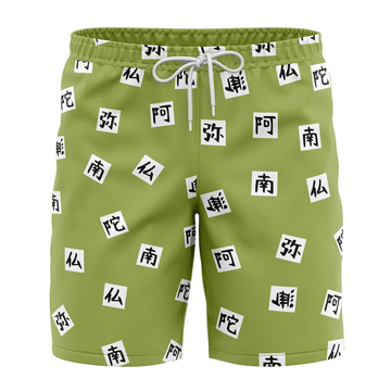Kimetsu No Yaiba Gyomei Himejima Swim Trunks