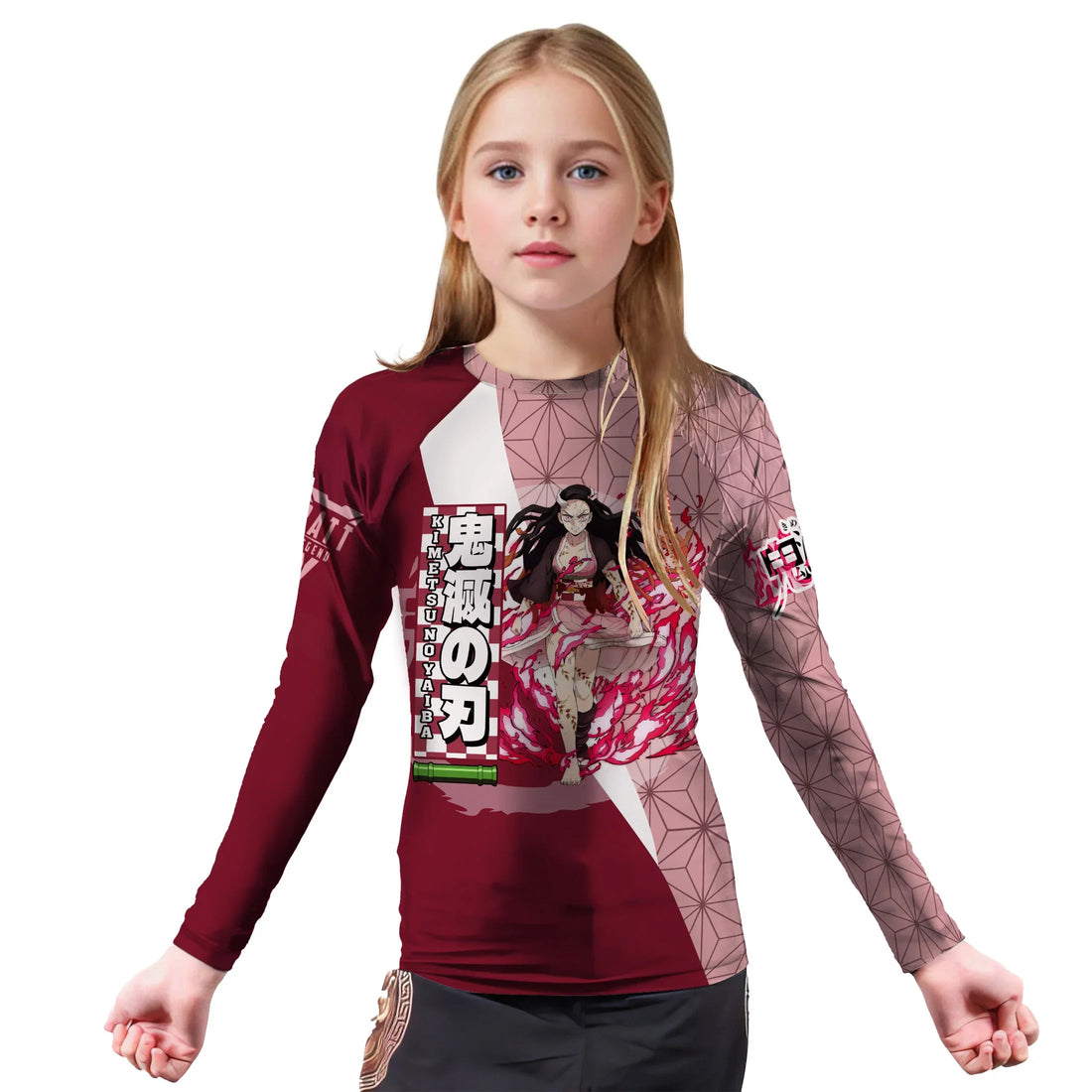 Kimetsu No Yaiba Kamado Nezuko Kids Rash Guard