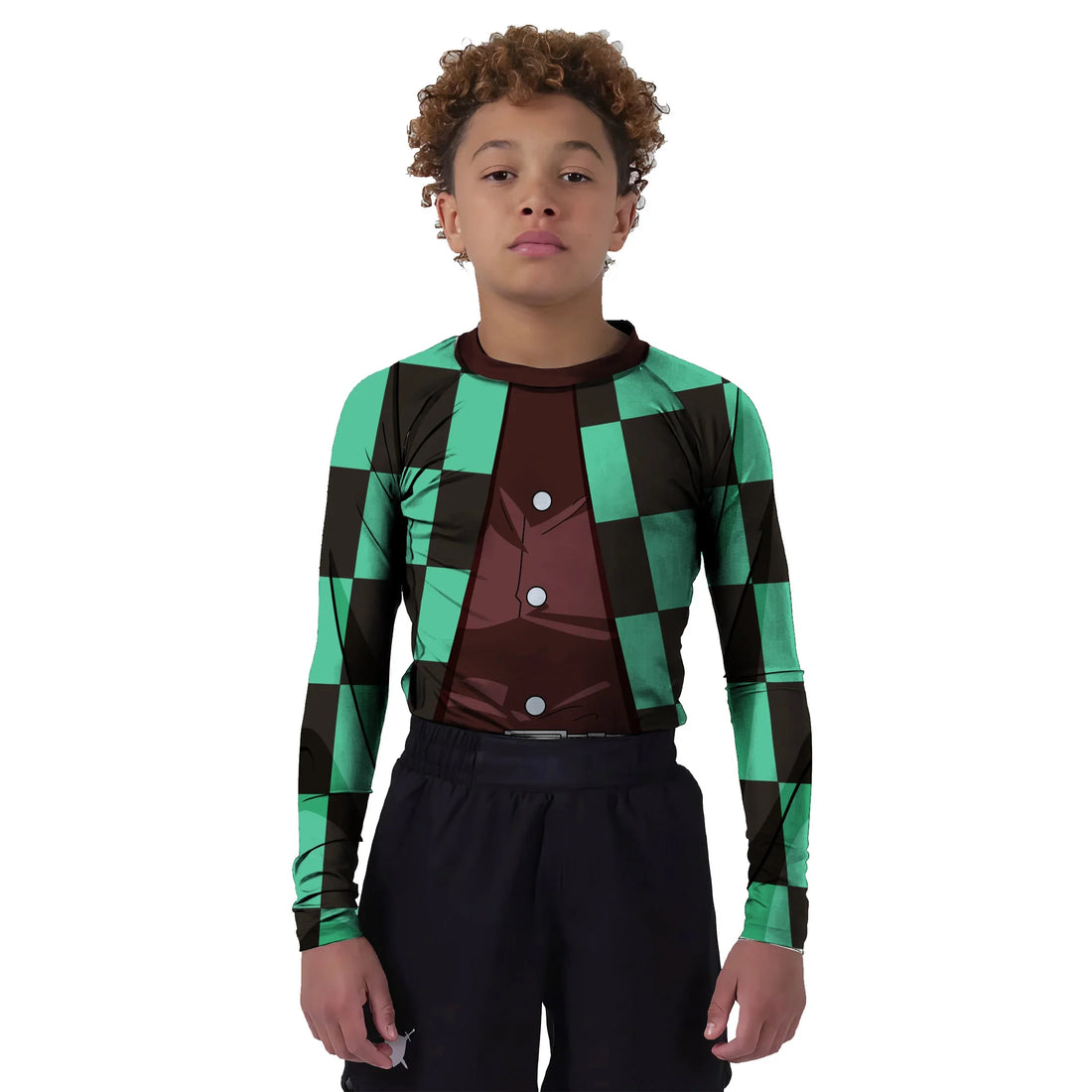 Kimetsu No Yaiba Kamado Tanjiro Kids Rash Guard