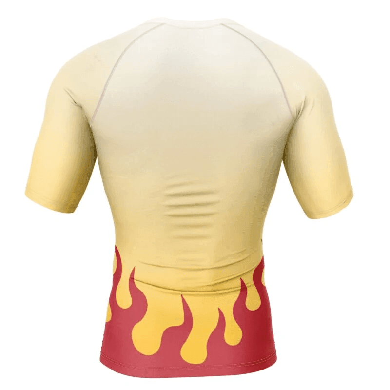 Kimetsu No Yaiba Rengoku Kyojuro Outerwear Rash Guard
