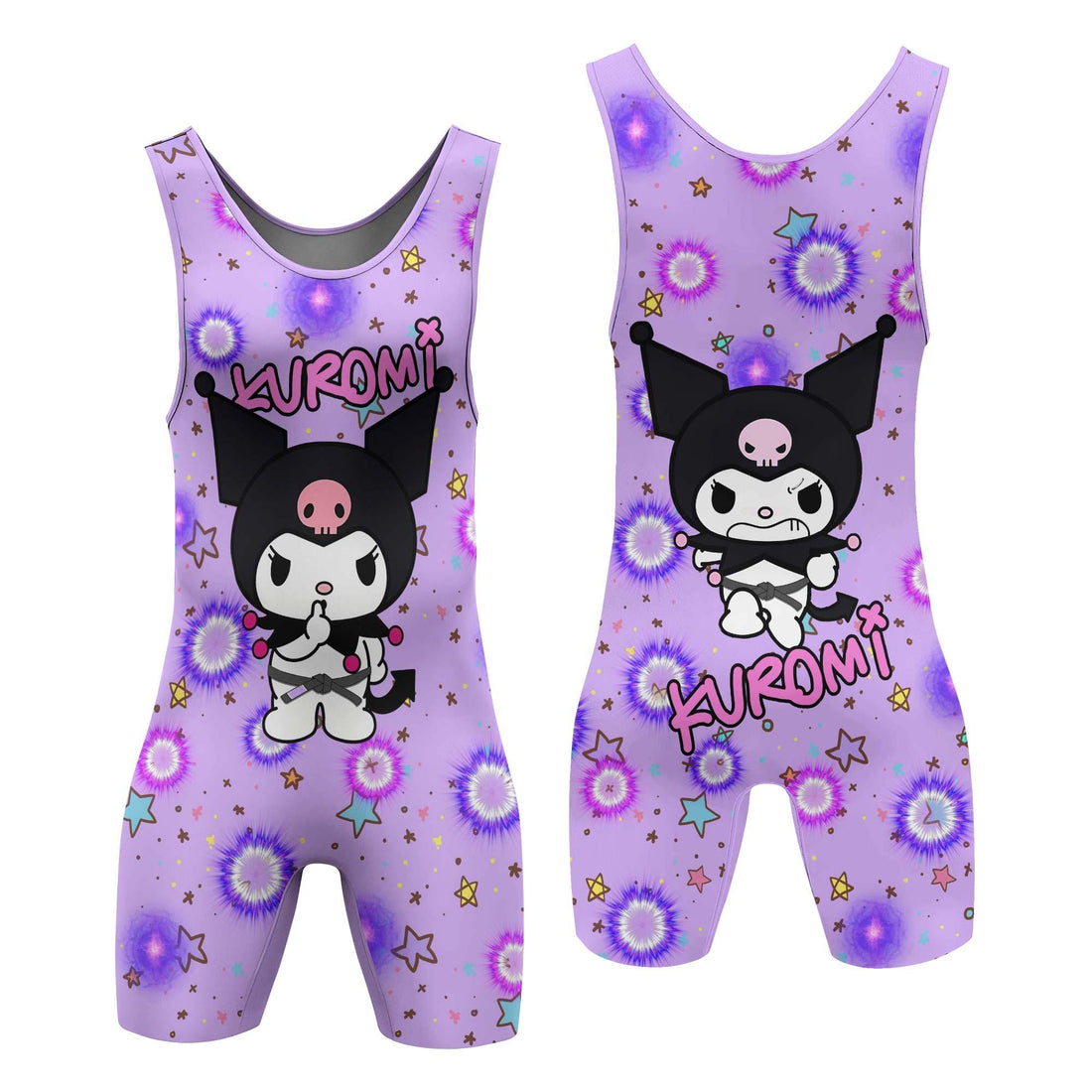 Kuromi Wrestling Singlet